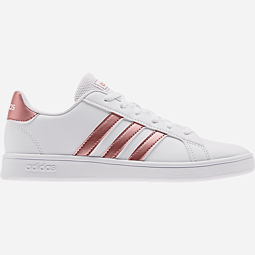 adidas grand court fille rose